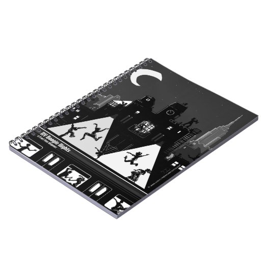 NY Boogie Nights-laptop Notitieboek (Linkerzijde)