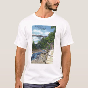 NY Central RR Bridge, Jacob's Ladder T-shirt