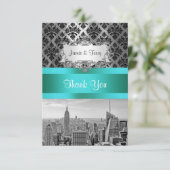 NY City Skyline BW B3 Damask F2 - Merci (Debout devant)