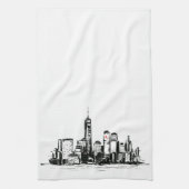 NY Cityscape Kitchen Towel Theedoek (Verticaal)