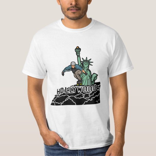 NY en LA Tshirt (Voorkant)