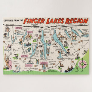 NY Finger Lakes 20x30 Puzzel