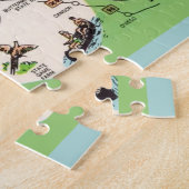 NY Finger Lakes Illustrated Fun Puzzle (Côté)