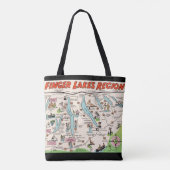 NY Finger Lakes Shoulder Sac fourre-tout (Dos)