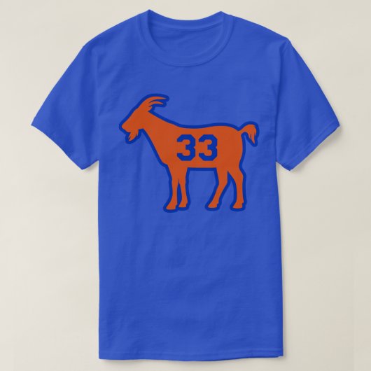 NY GEIT 33 Blauw T-shirt (Design voorkant)