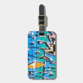 ny graffiti bagagelabel (Voorkant verticaal)