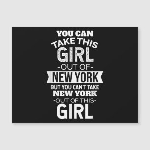 NY Je kunt dit meisje uit New York souvenir halen
