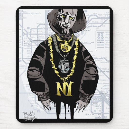 NY Mousepad Muismat (Voorkant)