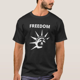 Ny New York Freedom Statue of Liberty T-shirt