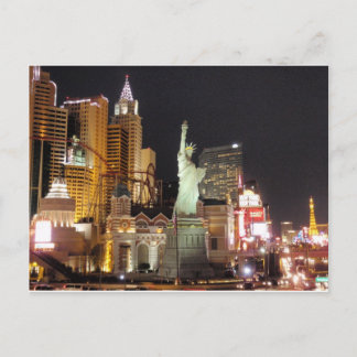 NY, NY - Vegas Briefkaart