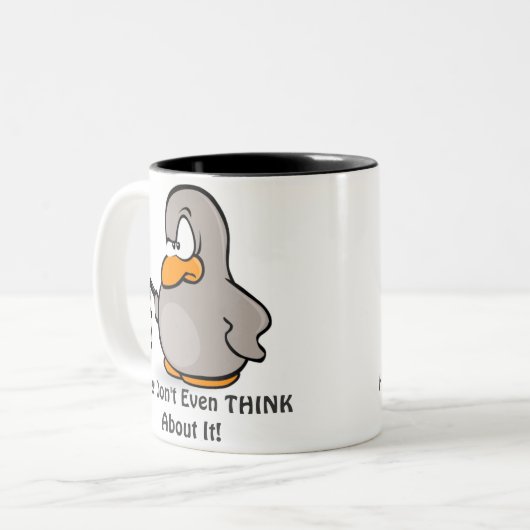 N'Y PENSEZ même pas ! Mug (Devant gauche)