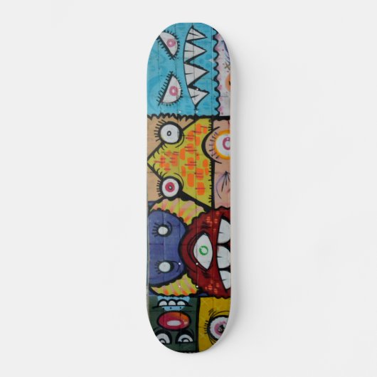 NY-skateboard voor straatkunst Skateboard (Voorkant)