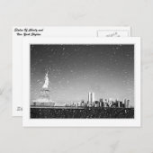 NY Skyline Briefkaart (Voorkant / Achterkant)