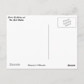 NY Skyline Briefkaart (Achterkant)