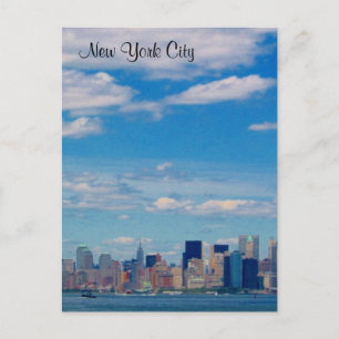 ny skyline briefkaart