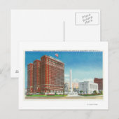 NY State Kantoor, Statler Hotel Briefkaart (Voorkant / Achterkant)