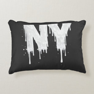 NY Straat Vibes Accent Kussen