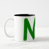 NY Text Coffee Mug (Gauche)