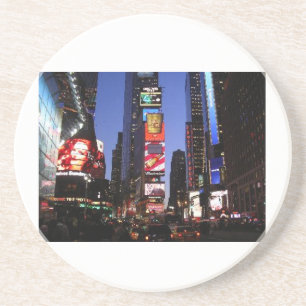 NY TIME SQUARE ZANDSTEEN ONDERZETTER
