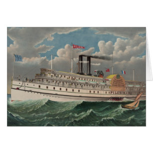 NY Voyage Grand Paddlewheel Stoomboot De Pelgrim
