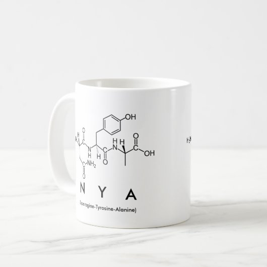 Nya peptide nom mug (Devant gauche)