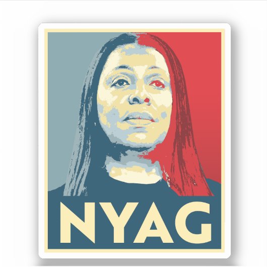 NYAG Letitia James Sticker (Voorkant)
