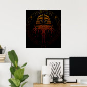 Nyarlathotep Sigil hellfire Poster (Thuiskantoor)