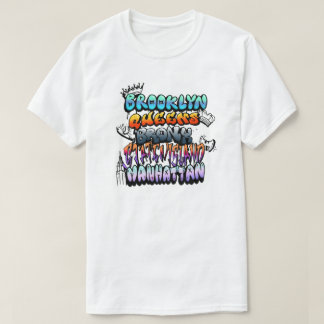 NYC 5 Boroughs Graffiti T-shirt