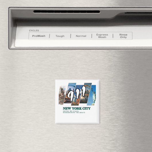 NYC 911 MAGNEET (Insitu (Vaatwasser))