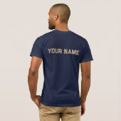 NYC Ajouter un nom graphique T-shirt (Dos entier)
