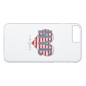 NYC American Flag Heart Case-Mate iPhone Case (Achterkant (Horizontaal))