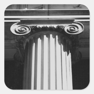 NYC-architectuur I Vierkante Sticker