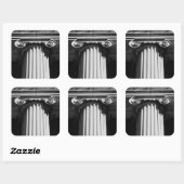 NYC-architectuur I Vierkante Sticker (Vel)