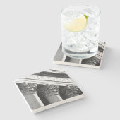 NYC Architectuur VIII Stenen Onderzetter (Zijkant)