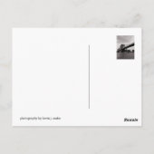 NYC Brooklyn Bridge B&W Briefkaart (Achterkant)
