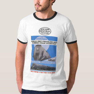 NYC Commodore Vanderbilt Locomotive T-shirt