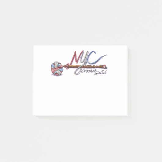 NYC Crochet Guild notes (Voorkant)