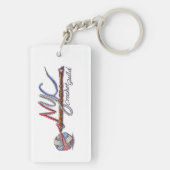 NYC Crochet Guild Sleutelhanger (achterkant)