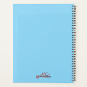 NYC Crochet Guilde Bleu Planner (Dos)