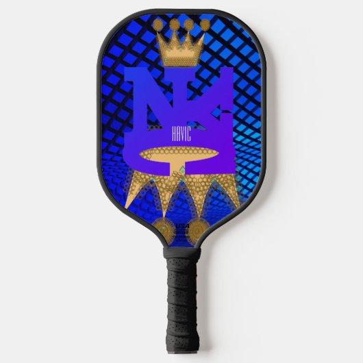 NYC CROWN LOGO GRAPHICS PICKLEBALL PADDLE (Voorkant)
