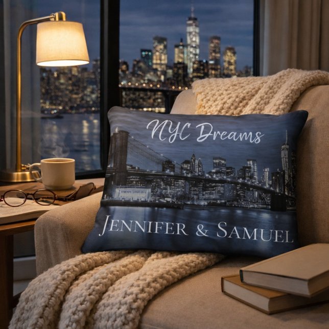 NYC Dreams Stylish and Romantic Accent Kussen (Creator heeft geüpload)