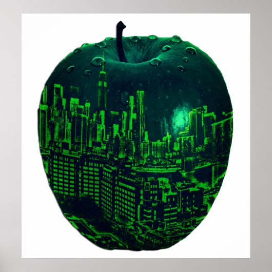 NYC echt Big Apple Poster (Voorkant)