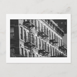 NYC Fire ontsnapt aan Briefkaart