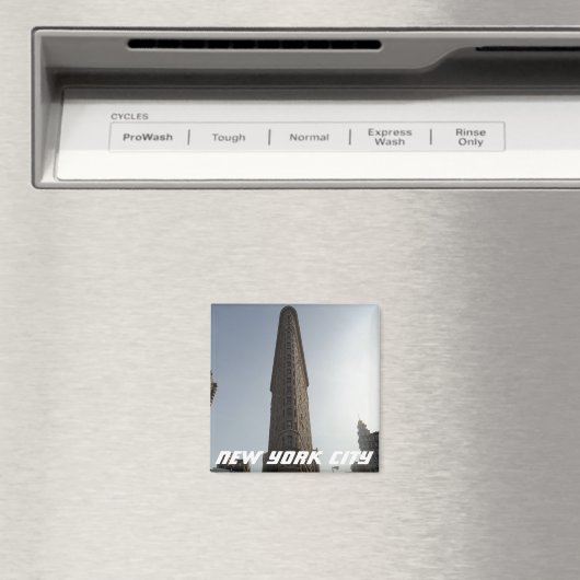 NYC Flatiron District - Beaux-Arts Architecture Magneet (Insitu (Vaatwasser))