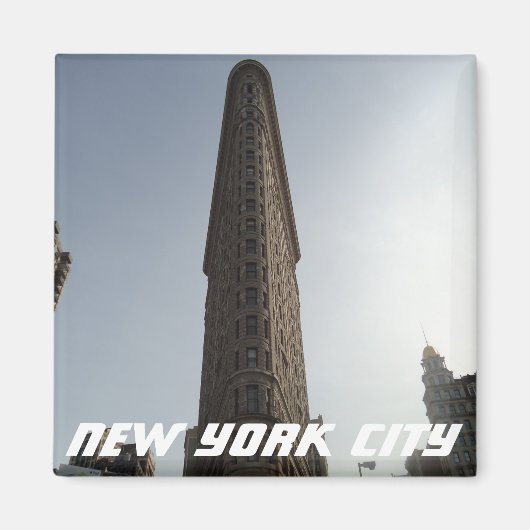 NYC Flatiron District - Beaux-Arts Architecture Magneet (Voorkant)