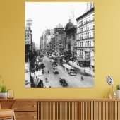 NYC-foto van Broadway (1920) Canvas Afdruk (Insitu (Woonkamer))