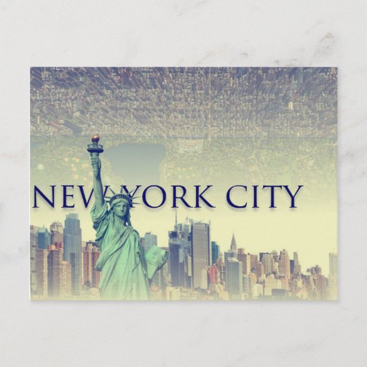 NYC-gebied Briefkaart (Voorkant)