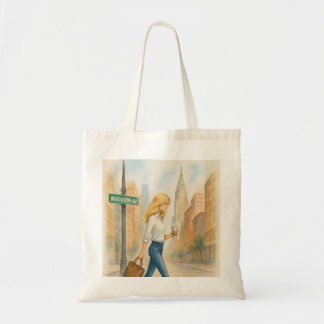NYC Girl op UES Tote Bag