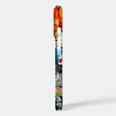 NYC Graffiti Grafisch ontwerp iPhone Case (Achterkant / Links)