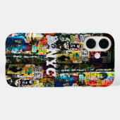 NYC Graffiti Graphic design coque iphone (Verso (horizontal))